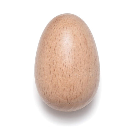 6Pc Wooden Egg Shakers Kids Musical Percussion Instruments Rhythm Rattle Toy Set