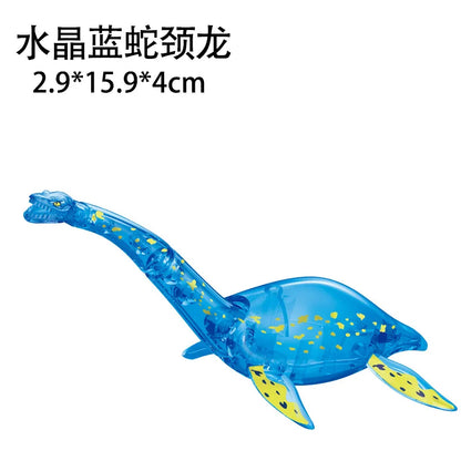 Jurassic World 3 Brutal Raptor Building Blocks Dinosaur Bricks Tyrannosaurus Indominus I-Rex Assemble Toy for Children