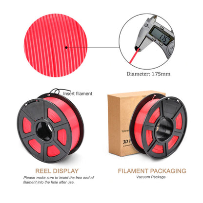 3D Printer Filament PLA PLA+ Filament Spool 1.75 Mm 1 Kg Spool Eco-Friendly