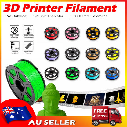 3D Printer Filament PLA PLA+ Filament Spool 1.75 Mm 1 Kg Spool Eco-Friendly