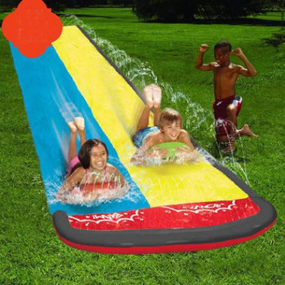 Summer Kids Inflatable Water Slide Outdoor Backyard Parent-Child Water Toys Games Center Backyard Pools Toys Children Water Park