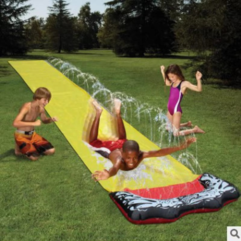 Summer Kids Inflatable Water Slide Outdoor Backyard Parent-Child Water Toys Games Center Backyard Pools Toys Children Water Park